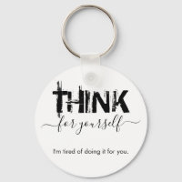 Think for Yourself Button