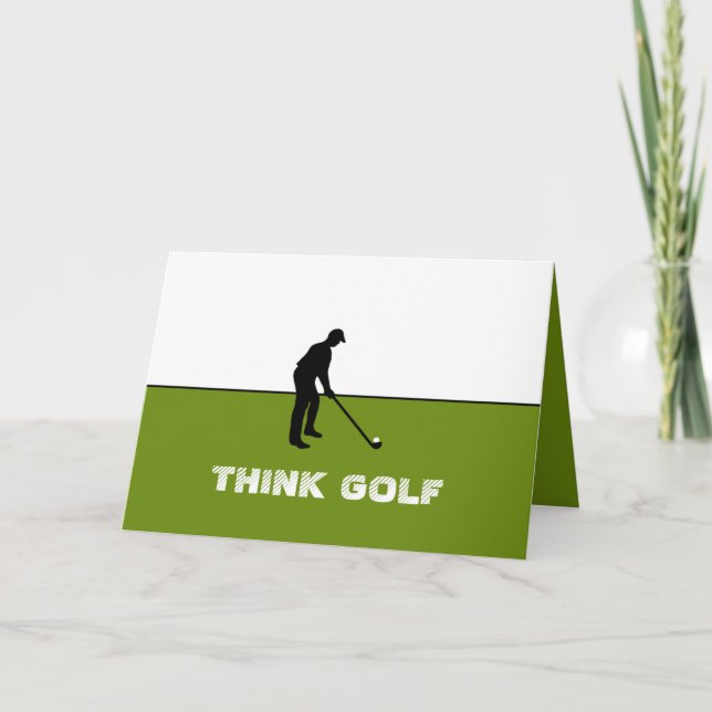 Think Golf, Pro Golf Card (Front)