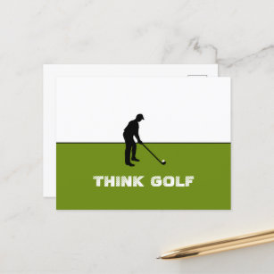 Think Golf, Pro Golf Postcard