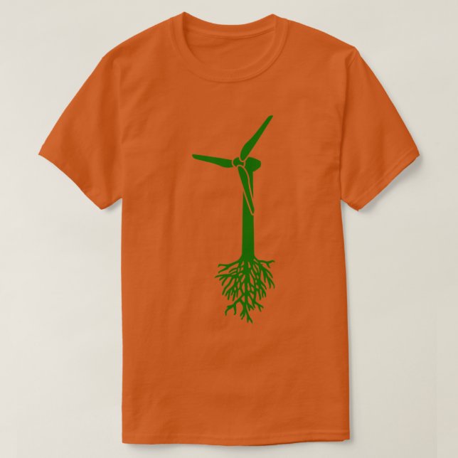 Think Green 3 T-Shirt (Design Front)