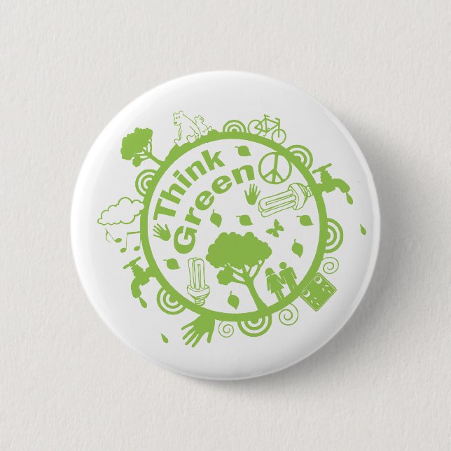 Think Green Button (Front)