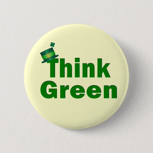 Think Green Button (Front)