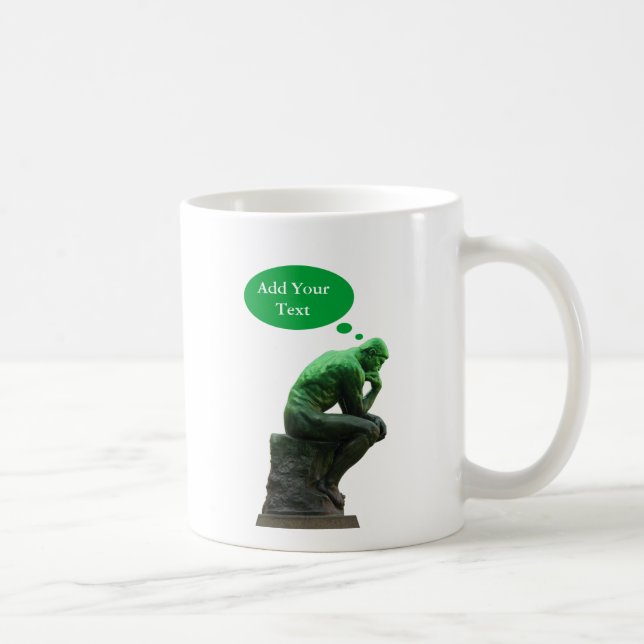 Think Green Coffee Mug (Right)