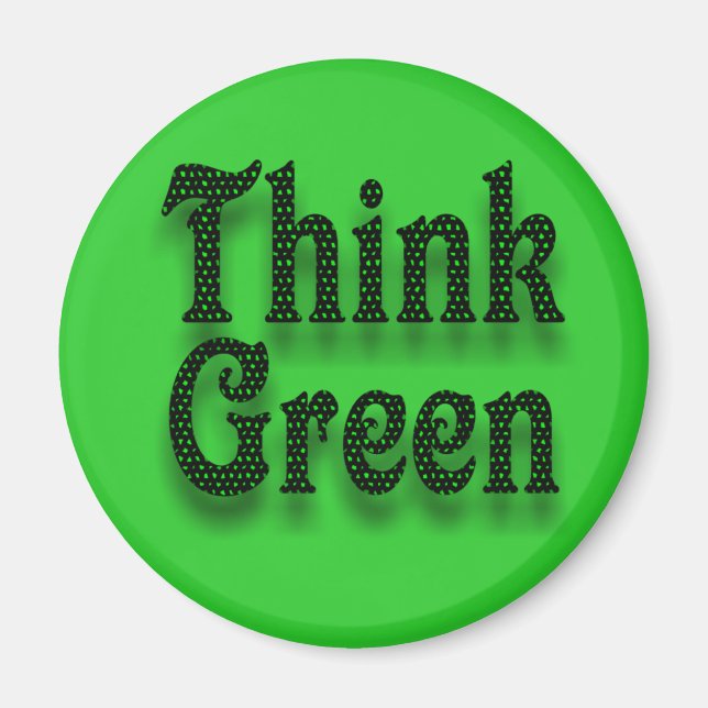 Think Green-Magnet Magnet (Front)