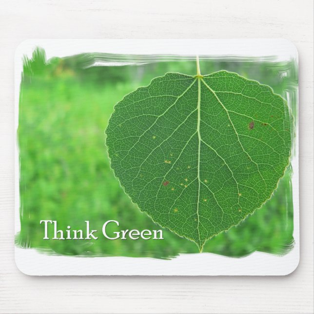 Think Green Mousepad (Front)