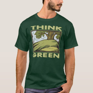 Think Green Oak Tree T-Shirt