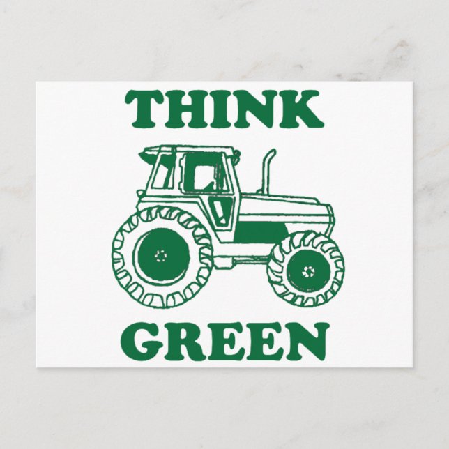 Think Green Postcard (Front)