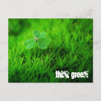 Think Green Postcard