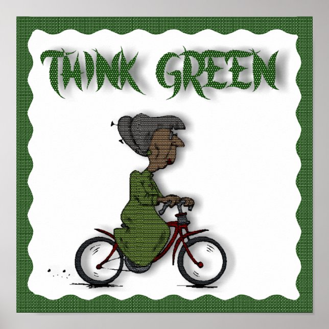 THINK Green -POSTER Poster (Front)