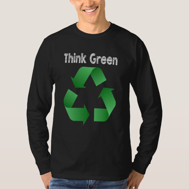 Think Green Recycle T-Shirt (Front)
