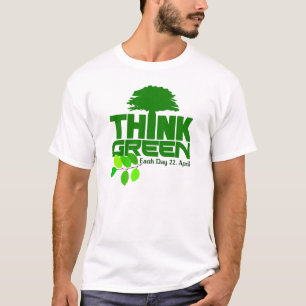 Think Green shirt - choose style & colour