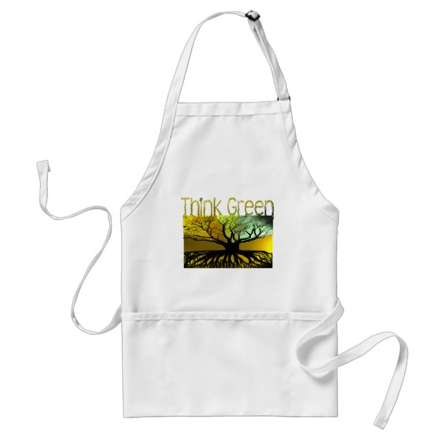 Think Green Standard Apron (Front)