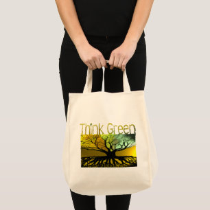 Think Green Tote Bag