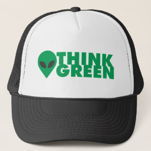 Think Green Trucker Hat