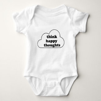 Think Happy  Baby Bodysuit
