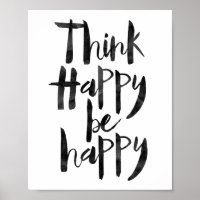 Think Happy Be Happy