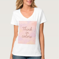 Think in Colors – Pastel Aesthetic Motivational