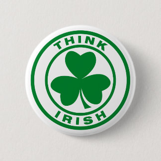 Think Irish 6 Cm Round Badge
