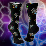 Think Like A Proton Fun Science Quote Socks<br><div class="desc">Cool,  trendy and fun science-inspired socks are designed as a gift for all scientists,  science teachers,  science students,  and any science geek in your life (including you)! Designed by Thisisnotme©</div>