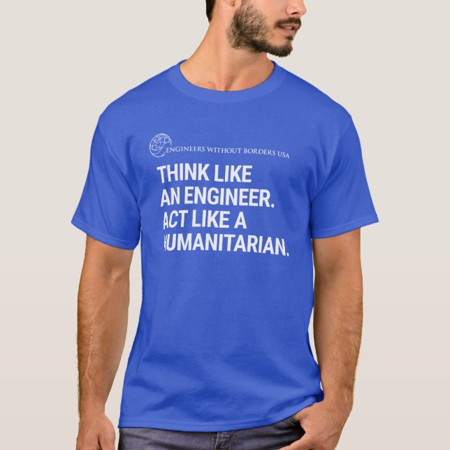 Think Like an Engineer Tee (Front)