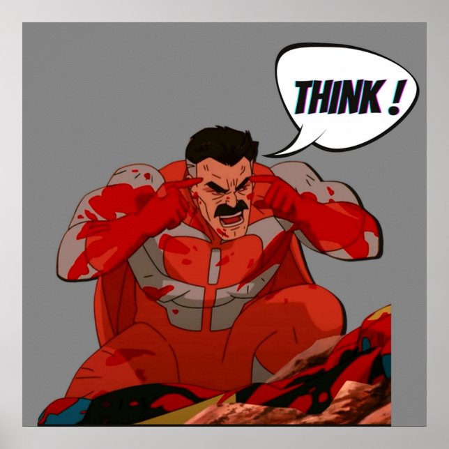 Think Mark  Omni man Poster (Front)