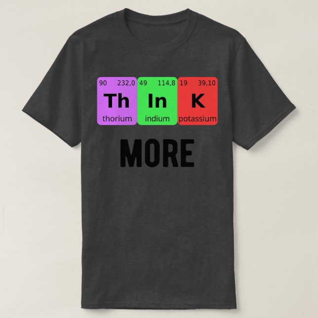 Think More II T-Shirt (Design Front)