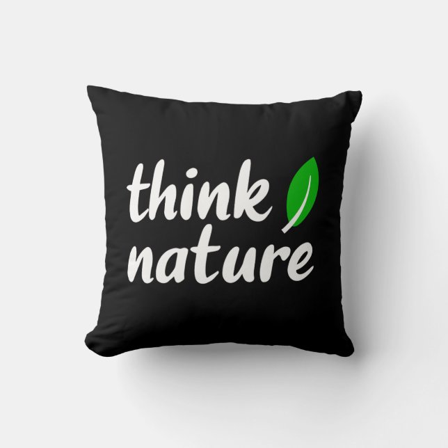 Think nature  cushion (Front)