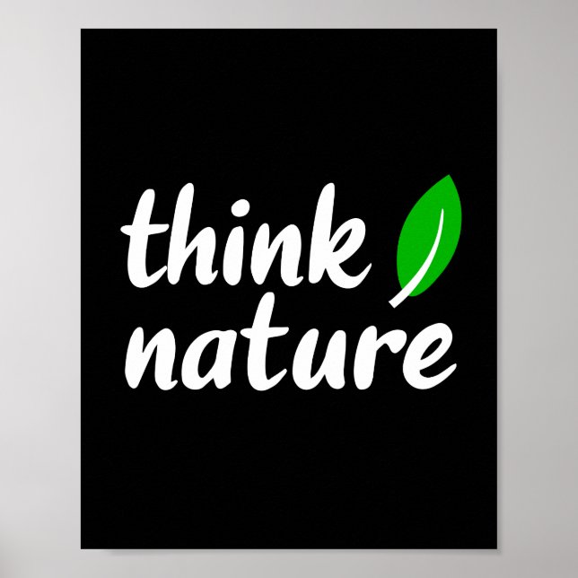 Think nature poster (Front)