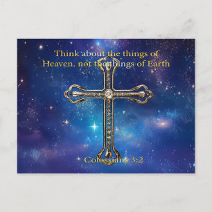 Think of Heaven Postcard