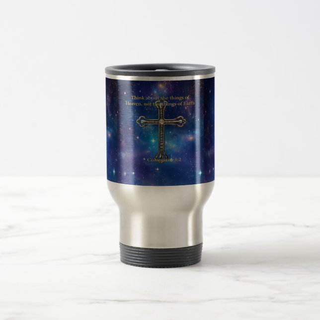 Think of Heaven Travel Mug (Center)