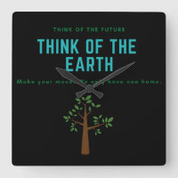 Think of the Earth save the planet stop pollution