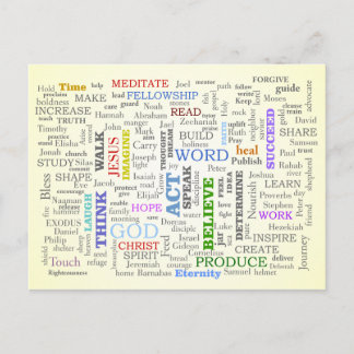 Think on These Things Postcard