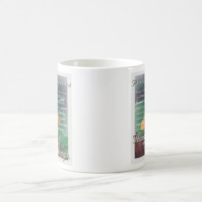 Think on these things, Think on these things Coffee Mug (Center)