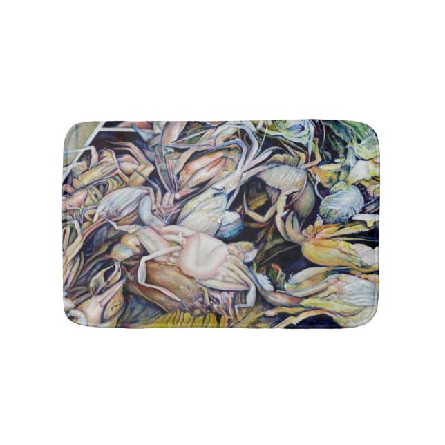 Think Outside the Box Bath Mat (Front)