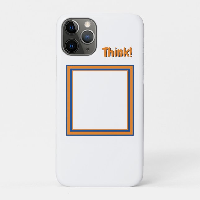 Think! Outside the Box (customisable) Case-Mate iPhone Case (Back)