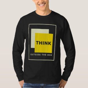 Think Outside The Box Genius Tee For Geeks Teacher