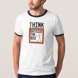 Think Outside The Box Inspirational T-Shirt