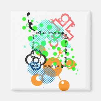 think outside the box magnet