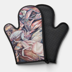 Think Outside the Box Oven Mitt