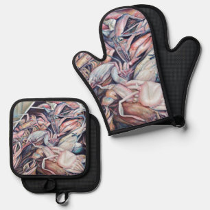 Think Outside the Box Oven Mitt & Pot Holder Set