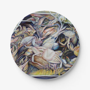 Think Outside the Box Paper Plate