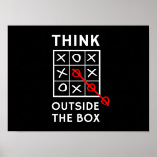 Think Outside The Box Poster