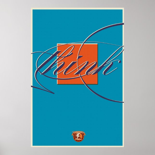 Think Outside the Box -Print Poster (Front)