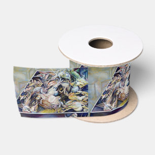 Think Outside the Box Satin Ribbon