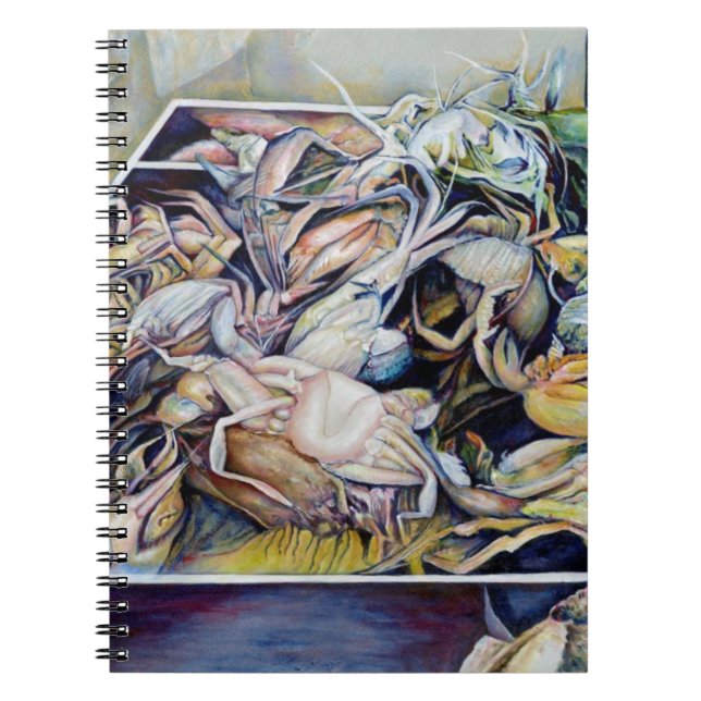 Think outside the box, Singapore Spiral Notebook (Front)