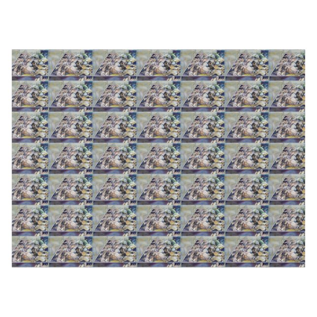 Think Outside the Box Tablecloth (Front (Horizontal))