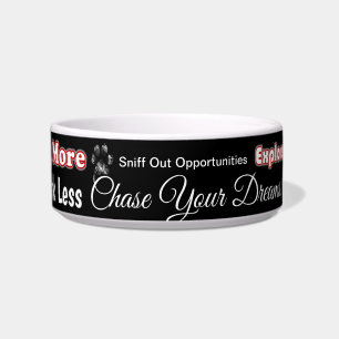 Think PAWsitive Dog Bowl