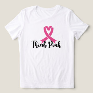 Think Pink – Wear Hope, Spread Strength Tri-Blend Shirt