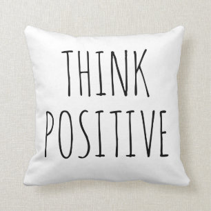Think positive cushion