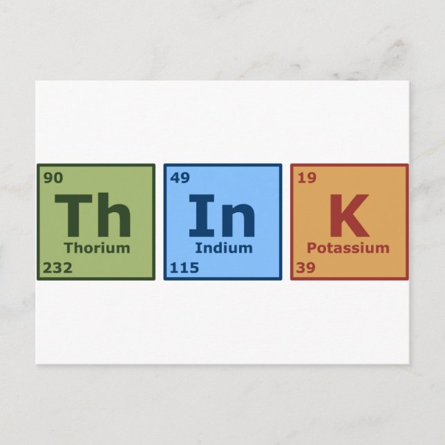 Think Postcard (Front)